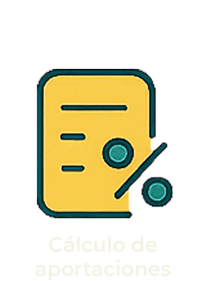 Pensión - cálculo de aportaciones 3 icon