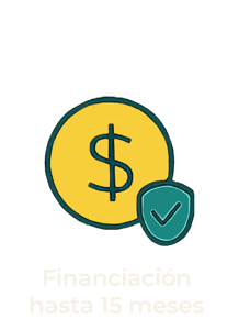 Pensión - financiación 15 meses icon