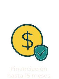 Pensión - financiación 15 meses icon