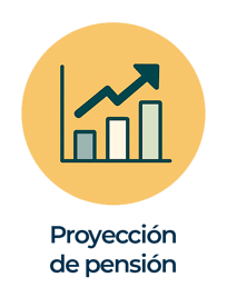 Pensión - proyección de pensión icon